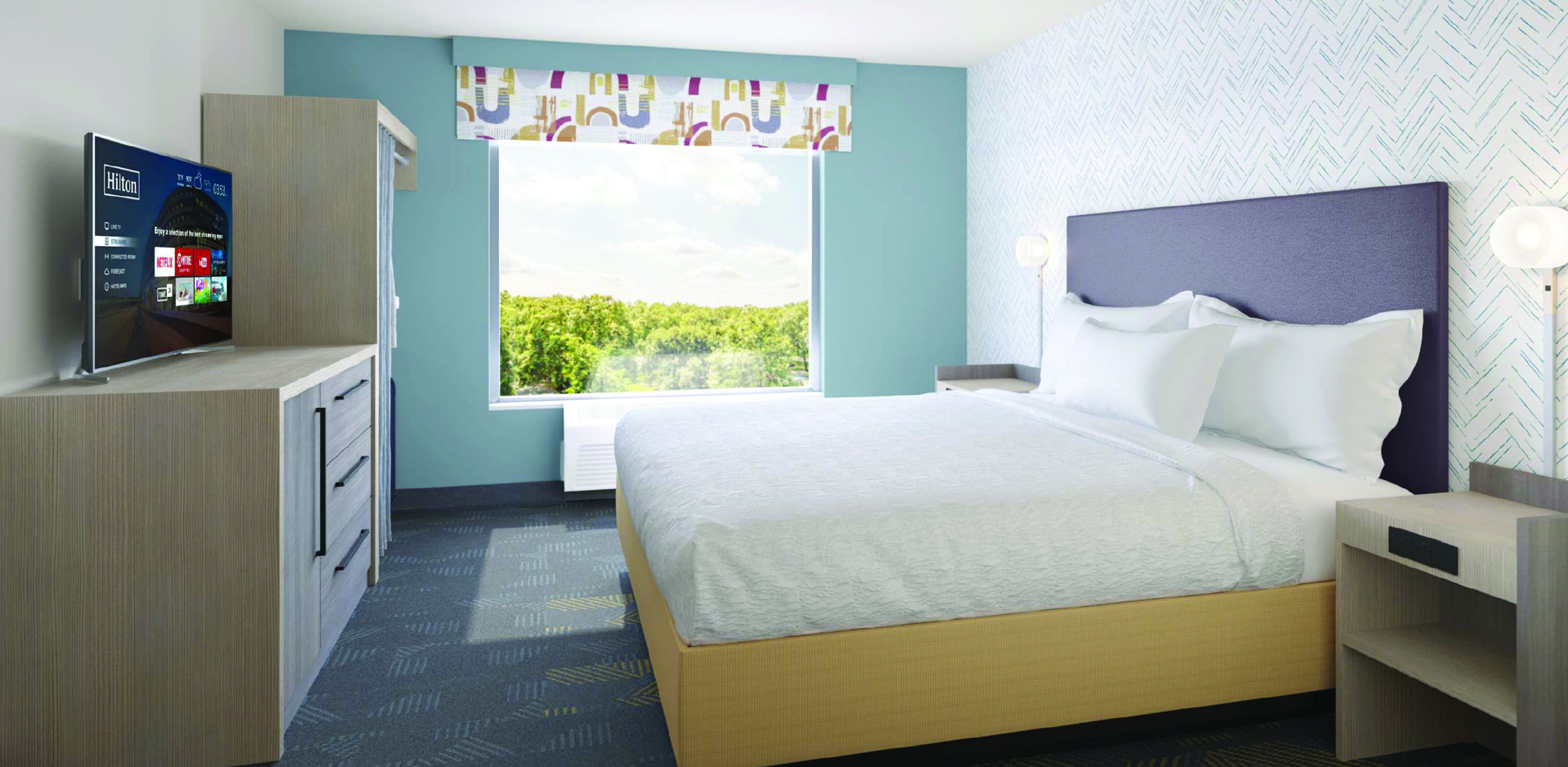 China Home2 Suites by Hilton Customized Wood Furniture High Quality ...